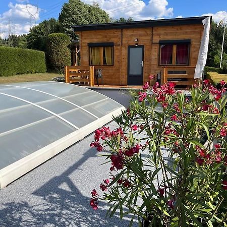 Chalet 2 Personnes Avec Jacuzzi Et Piscine Saisonniere Partagee Corcieux Dış mekan fotoğraf